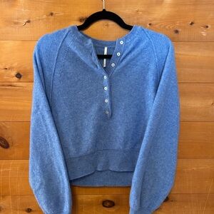 Free People Cashmere Porta Henley